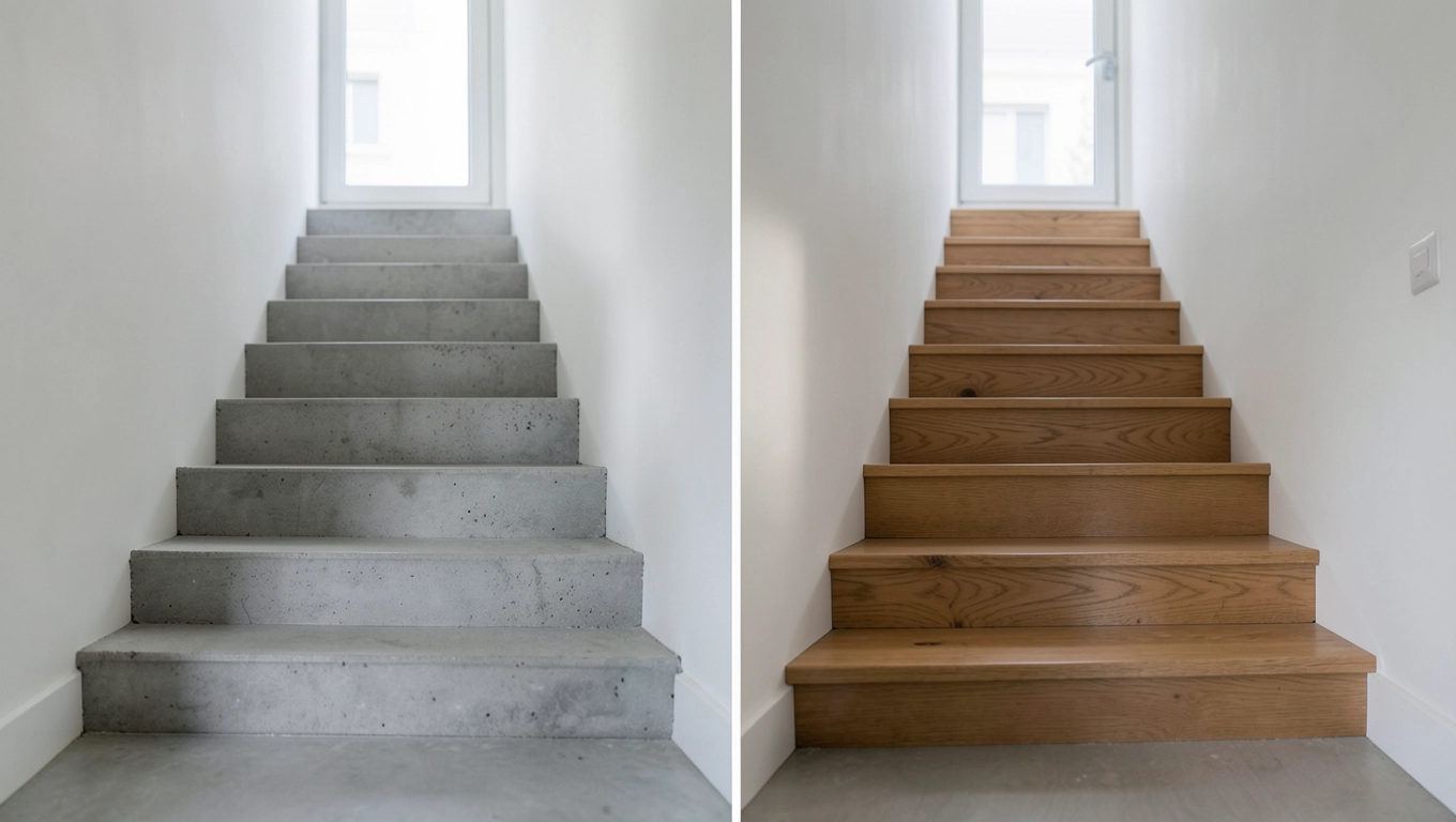 Schody betonowe czy drewniane koszt