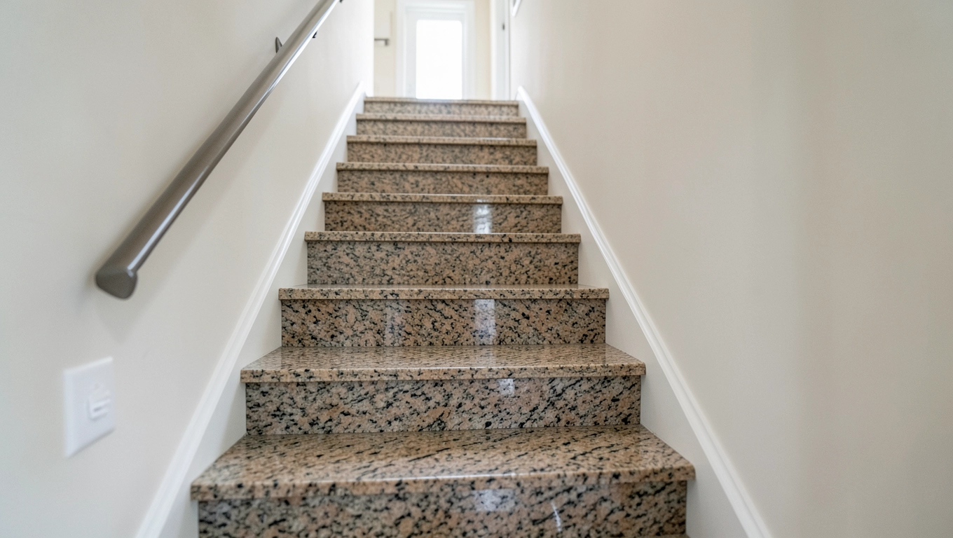 Schody granitowe wewnętrzne cena