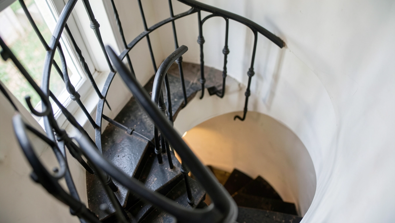 Schody kręcone małe