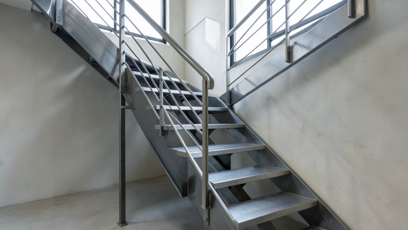 Schody metalowe nowoczesne