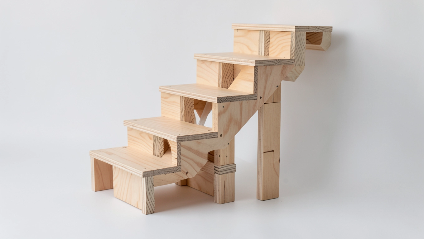 Schody półkowe do samodzielnego montażu