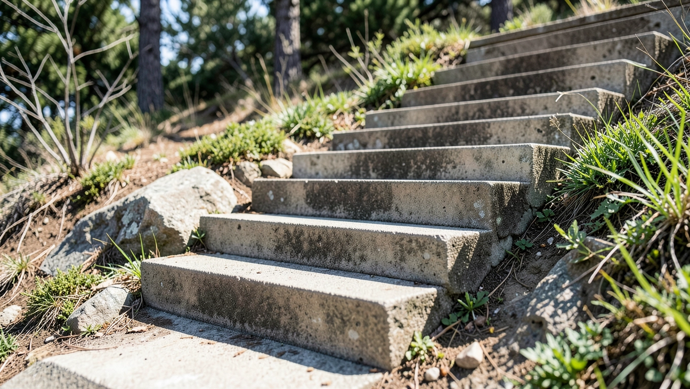 Schody terenowe wymiary