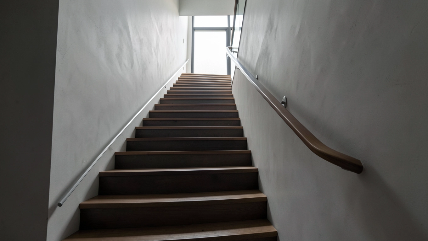 Schody w wiatrołapie