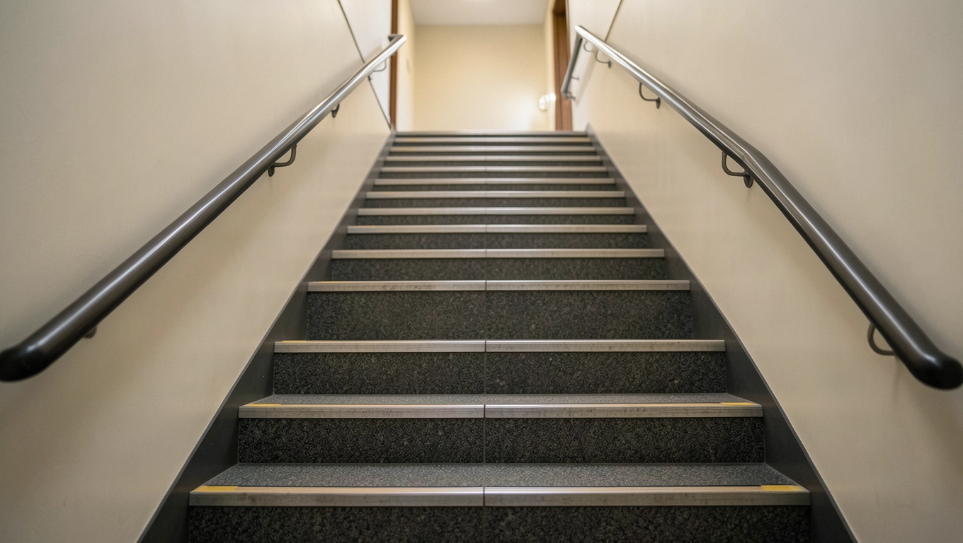 Schody wymagania BHP