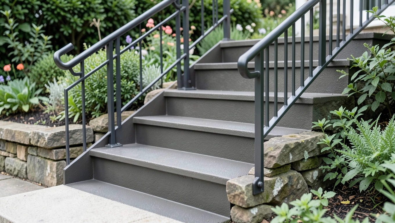 Schody zewnętrzne z żywicy cena