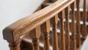 Balustrada drewniana na schody cena