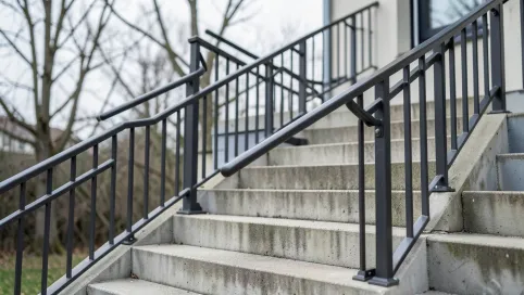 Balustrady na schody zewnętrzne cena