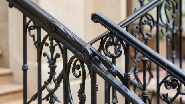 Balustrady schodowe kute wzory