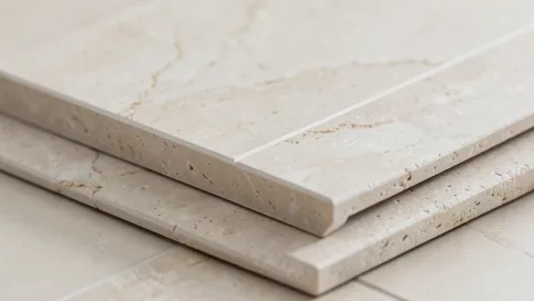 Beżowe płytki do łazienki