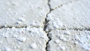 Biały nalot na płytkach zewnętrznych