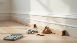 cena za montaż listew przypodłogowych