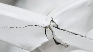 Co jest najczęstszą przyczyną pękania powłoki farby na spoinach akrylowych