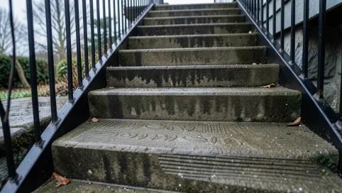 Co na schody zewnętrzne antypoślizgowe