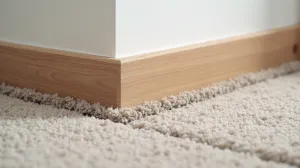 cokół z wykładziny dywanowej