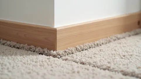 cokół z wykładziny dywanowej