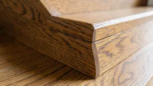 Cokoły schodowe drewniane