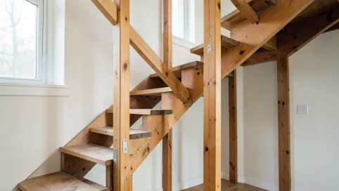 Czy budowa schodów wewnętrznych wymaga pozwolenia