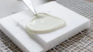 Czy klejem do styropianu można kleić siatkę