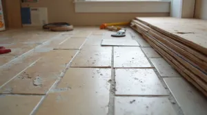 czy mozna polozyc panele na kafelki