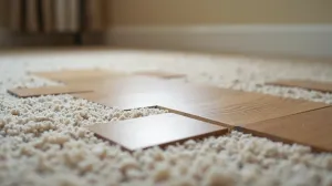 Czy na wykładzinę można położyć panele