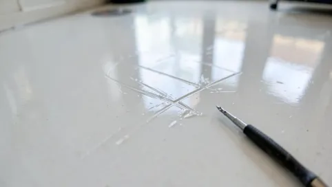 Czy podłoga z żywicy się rysuje