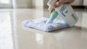 Czym myć podłogę z żywicy