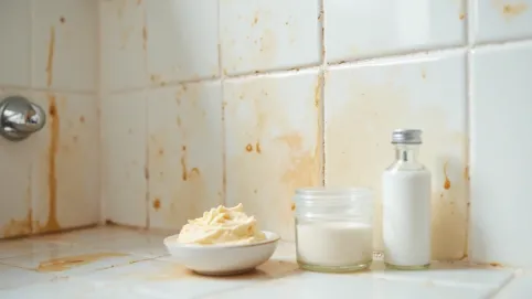 czym odtłuścić kafelki