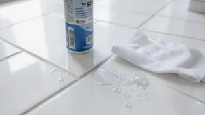 Czym odtłuścić płytki przed silikonem