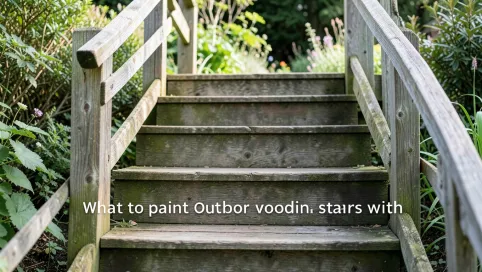 Czym pomalować drewniane schody na zewnątrz
