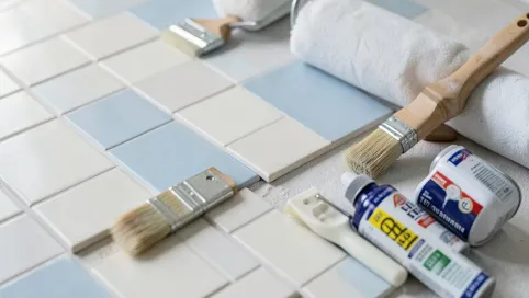 Czym pomalować płytki