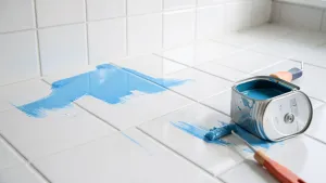 Czym pomalować płytki w łazience