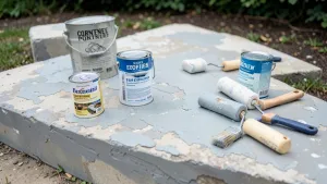 Czym pomalować posadzkę betonowa na zewnątrz