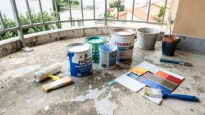 Czym pomalować posadzke na balkonie