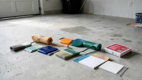 Czym pomalować posadzkę w garażu