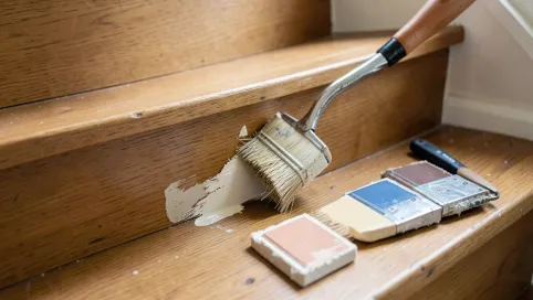 Czym pomalować schody