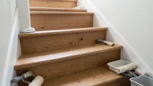 Czym pomalować schody drewniane w domu