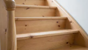 Czym pomalować schody sosnowe