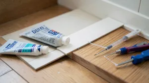 Czym przykleić panele na schody