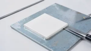 Czym przykleić płytkę ceramiczną do blachy