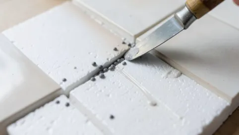 Czym przykleić płytki do styropianu