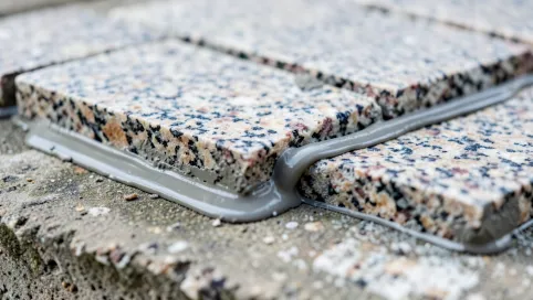 Czym przykleić płytki granitowe na zewnątrz