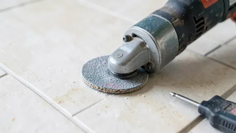 czym szlifować gres