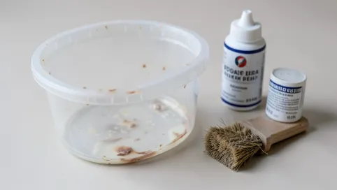 Czym umyć pojemnik po żywicy epoksydowej