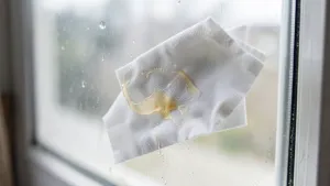 Czym usunąć klej z okien