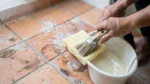 czym wyczyścić terakotę po remoncie