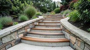 Czym wykończyć schody zewnętrzne półokrągłe