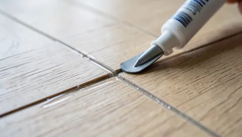 czym wypełnić szczeliny w panelach podłogowych