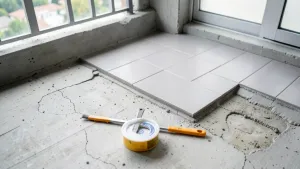 Czym wyrównać balkon pod płytki