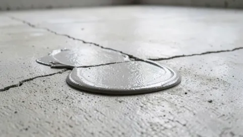 Czym wyrównać posadzkę pod żywicę