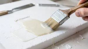 Czym zagruntować klej na styropianie